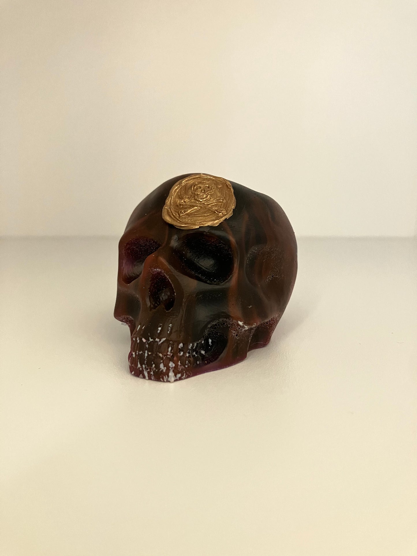 TETE DE MORT 100g Rouge/Noir