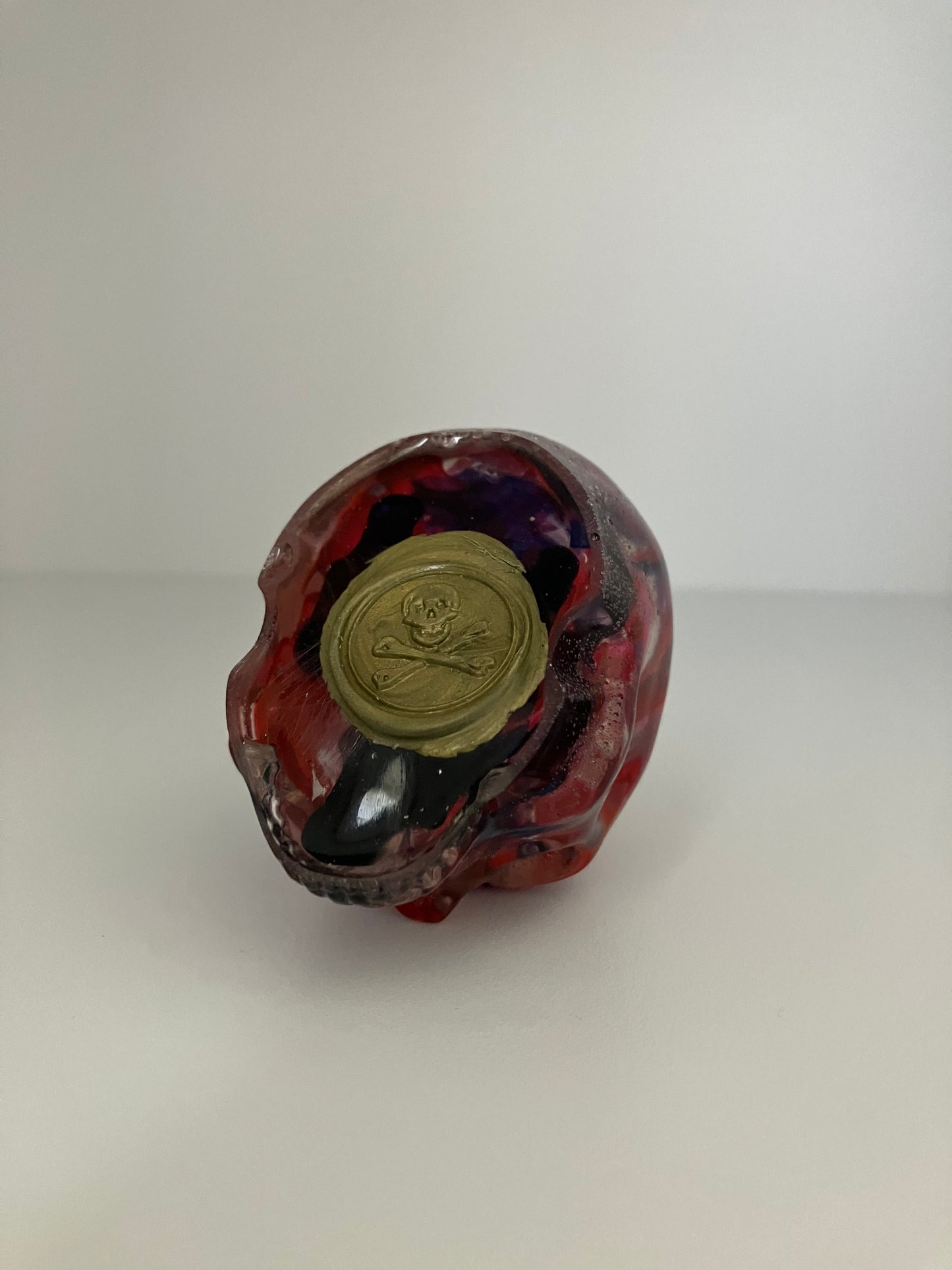 TETE DE MORT 100g Rouge/Bleu/Noir