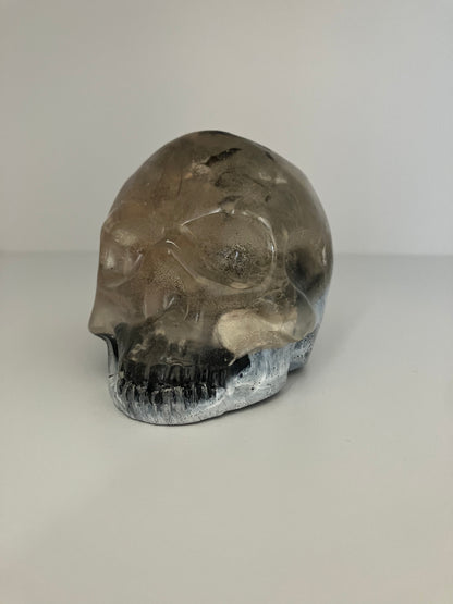 TETE DE MORT 300g Blanc/Noir