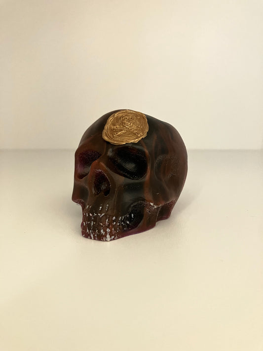 TETE DE MORT 100g Rouge/Noir