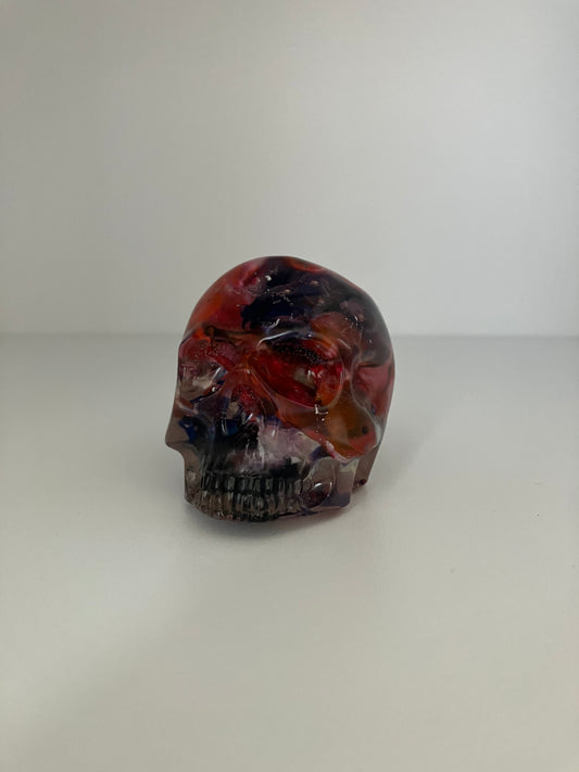 TETE DE MORT 100g Rouge/Bleu/Noir